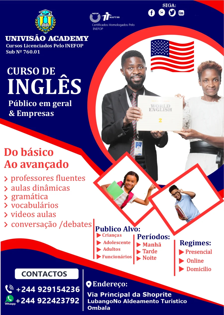 Cursos de Inglês Candengue